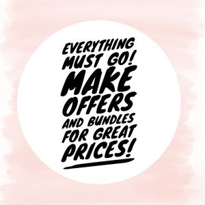 Everything in my closet!